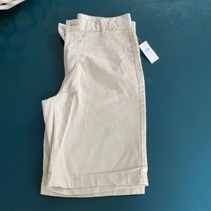 NWT Boys size 16 Old Navy khaki uniform shorts